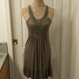 Olive green Sundress. Soprano